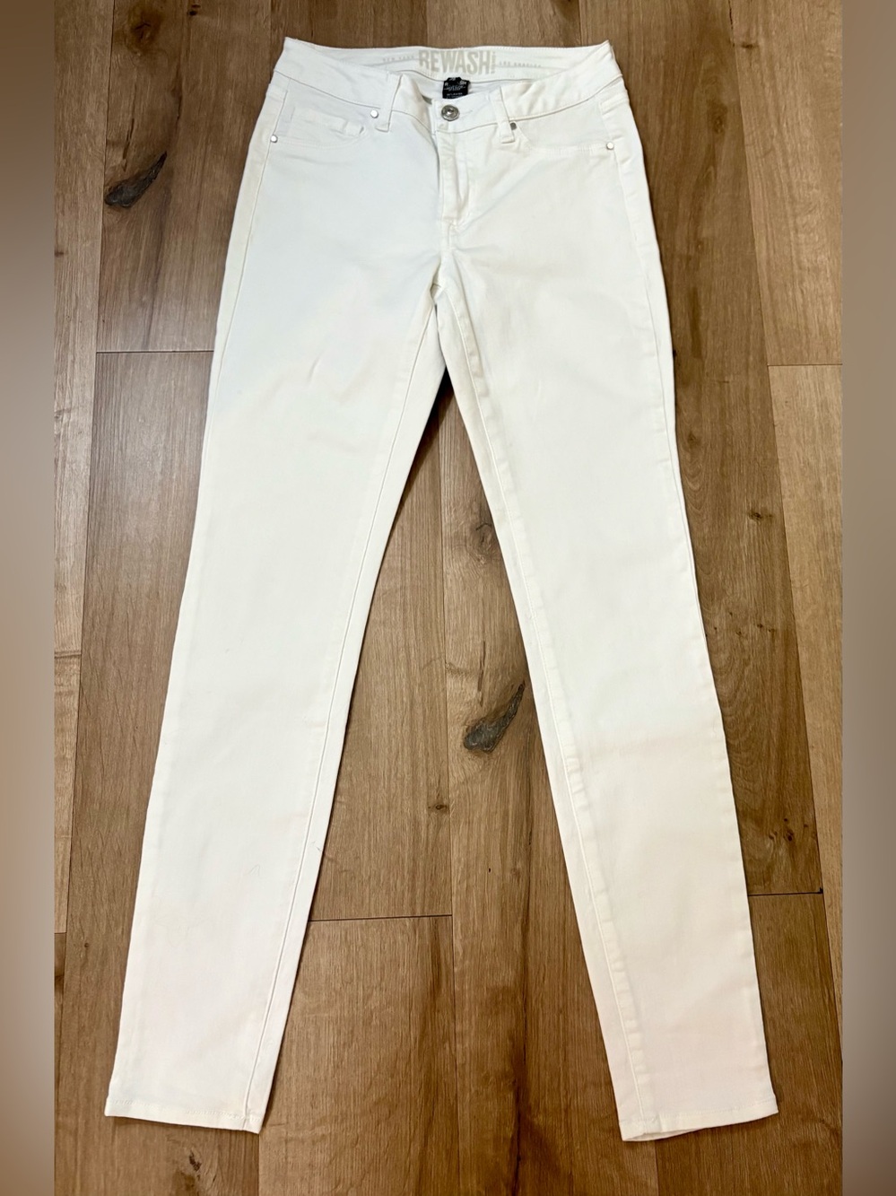 Women’s Rewash LA White Skinny Jeans - Size 26